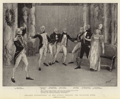 ネルソンの魔女、アベニューシアター、社交シーン 作： Henry Marriott Paget